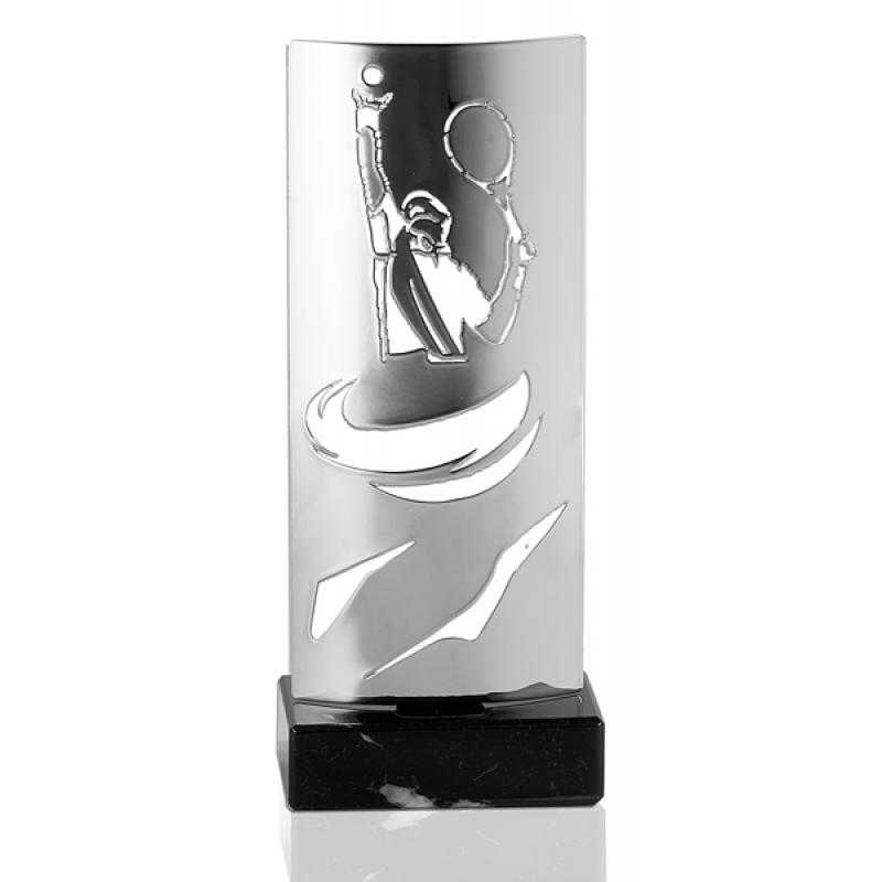 Trofeo metal tenis