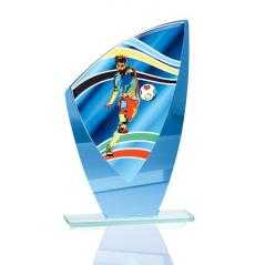 Trofeo de cristal / cerámica fútbol