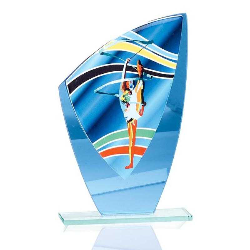 Trofeo de cristal / cerámica gimnasia rítmica