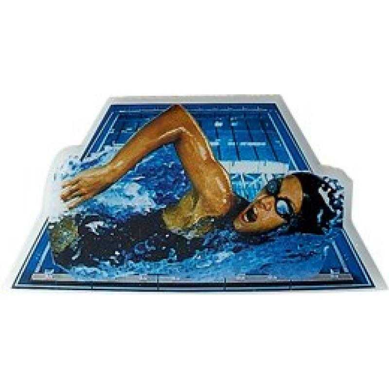 Aplique epoxy natacion femenino