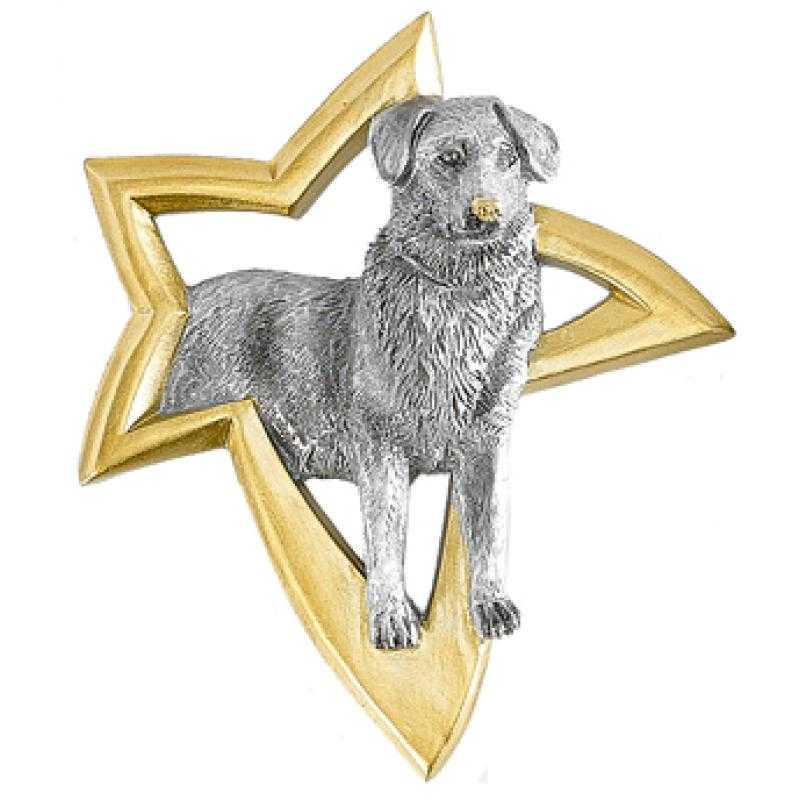 Resina aplique perro