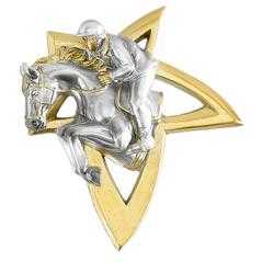 Resina aplique saldo caballo