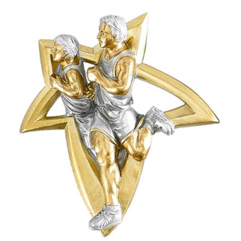 Resina aplique atletismo