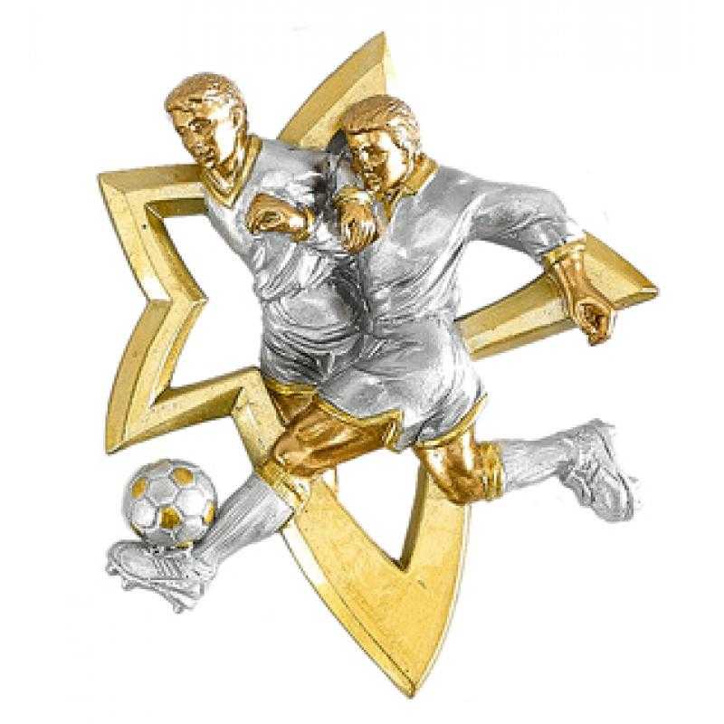 Resina aplique futbol
