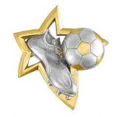 Resina aplique futbol