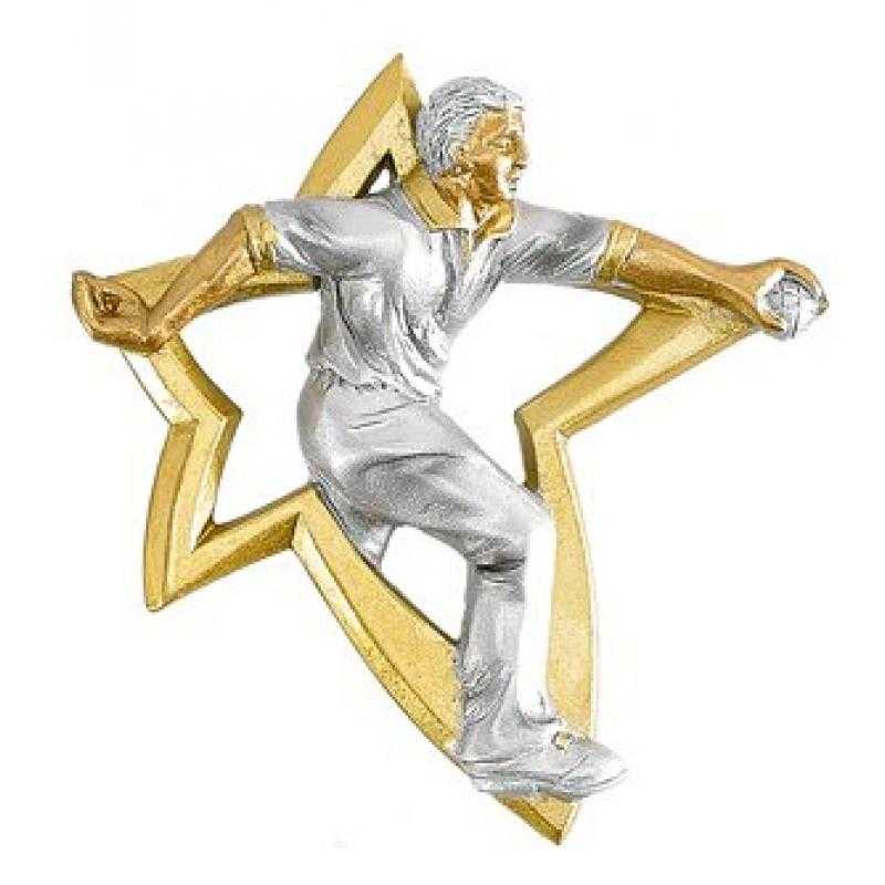 Resina aplique petanca masculino
