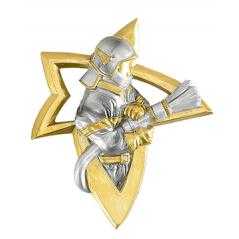 Resina aplique bombero