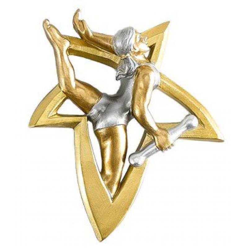 Resina aplique gimnasia ritmica