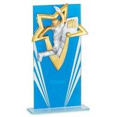 Trofeo de cristal para aplique