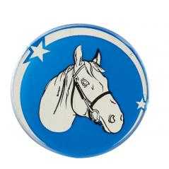 Disco cristal cabeza caballo