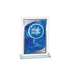 Trofeo de cristal para aplique
