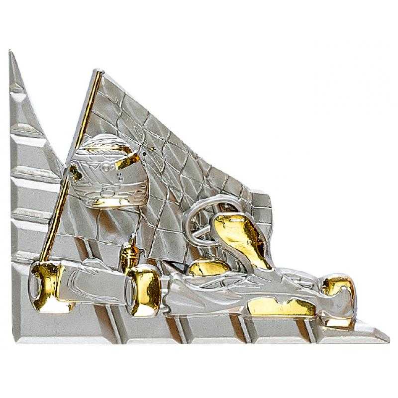 Aplique metal automovilismo