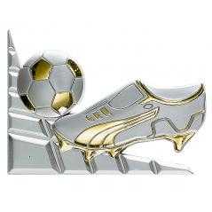 Aplique metal futbol