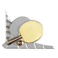 Aplique metal ping pong