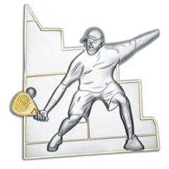 Aplique metal padel