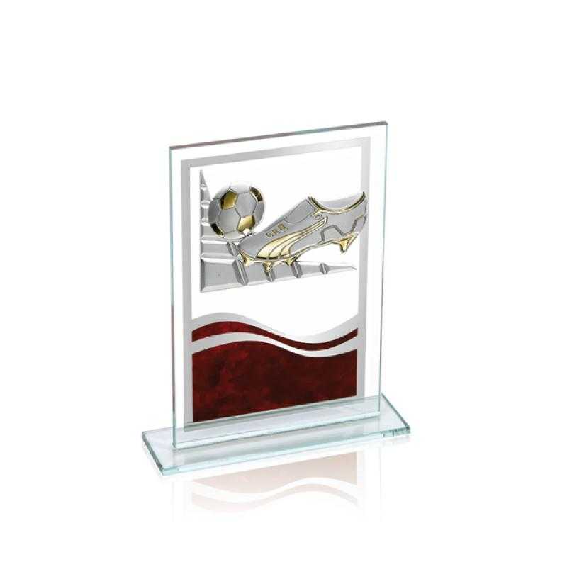 Trofeo de cristal para aplique