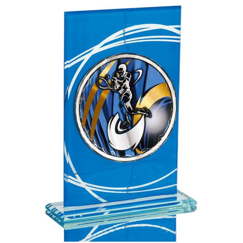 Trofeo de cristal para aplique