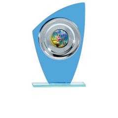 Trofeo de cristal para aplique