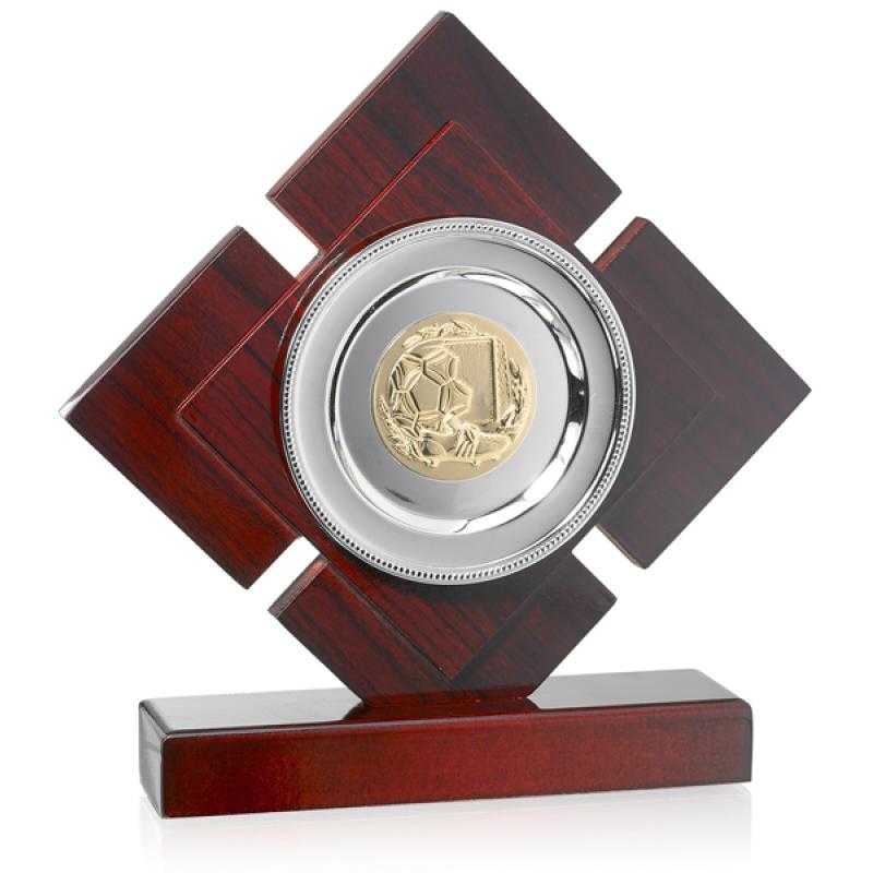 Trofeo de madera para aplique