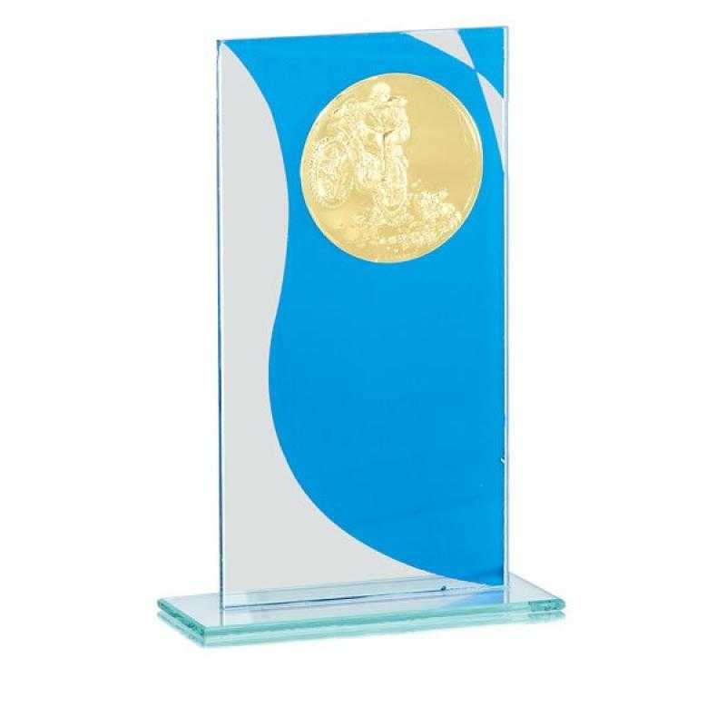 Trofeo de cristal portadiscos
