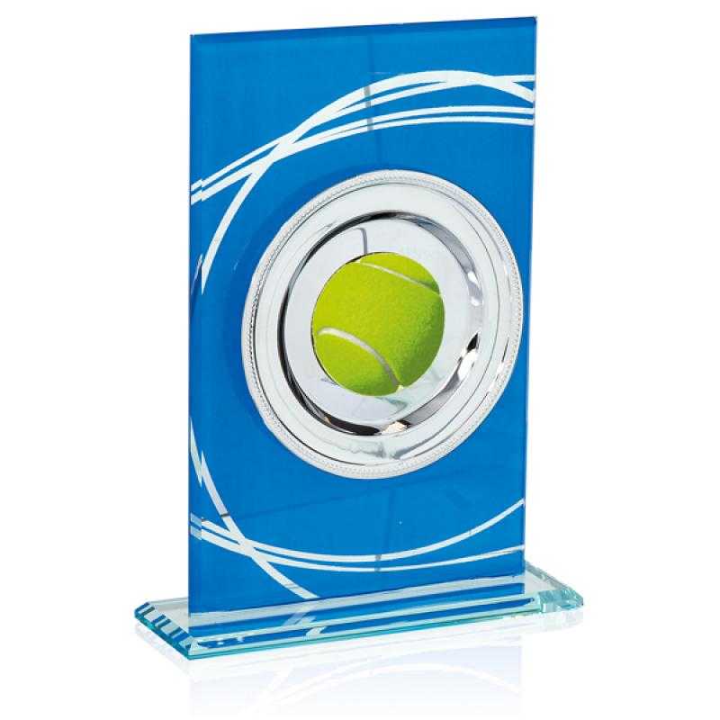 Trofeo de cristal portadiscos