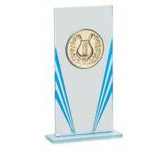 Trofeo de cristal portadiscos