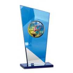 Trofeo de cristal portadiscos
