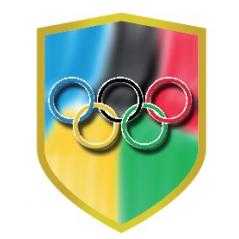 Aplique aluminio aros olimpicos