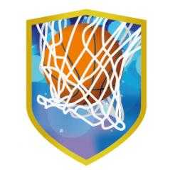Aplique aluminio baloncesto