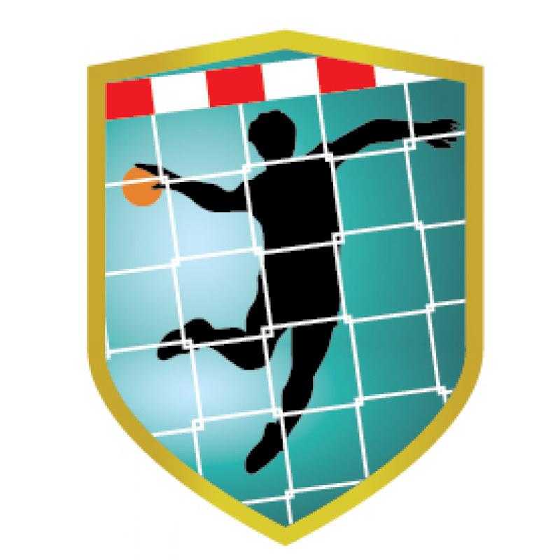 Aplique aluminio balonmano