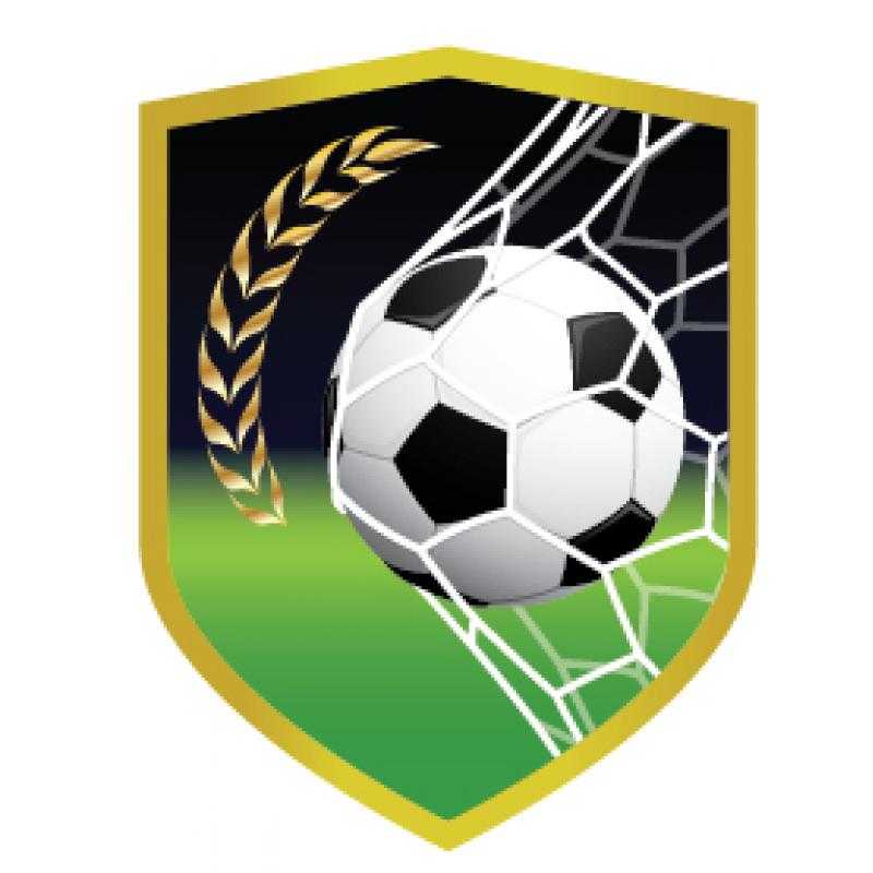 Aplique aluminio futbol