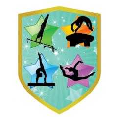 Aplique aluminio gimnasia ritmica