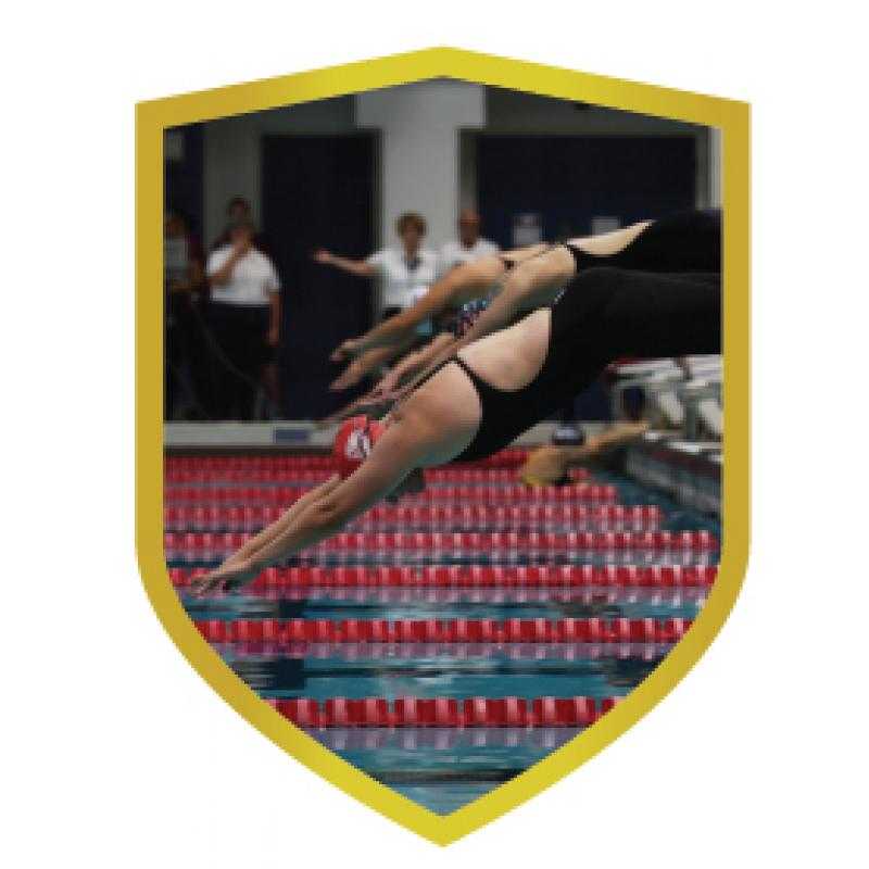 Aplique aluminio natacion