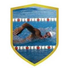 Aplique aluminio natacion
