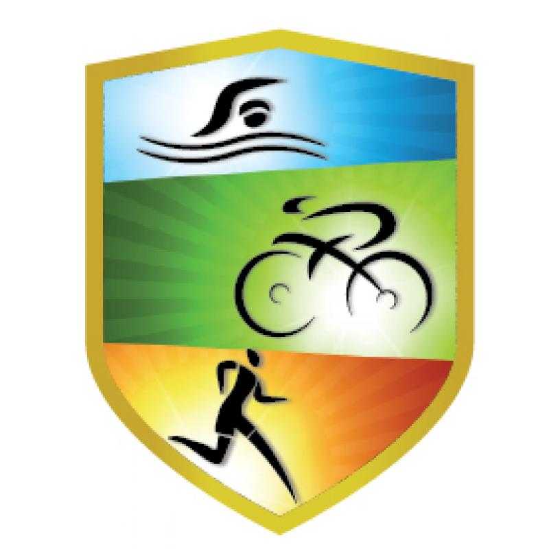 Aplique aluminio triathlon