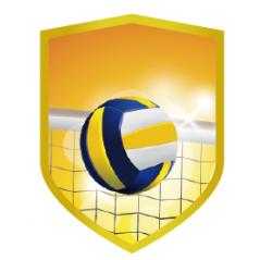 Aplique aluminio voleibol