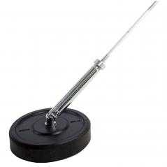 Soporte lastrado 15kg para barra olímpica