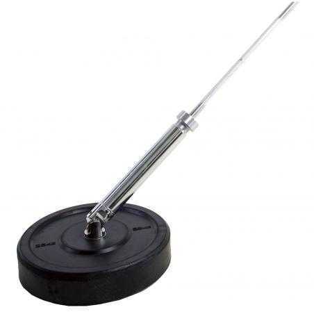 Soporte lastrado 15kg para barra olímpica