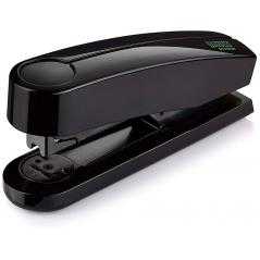 Grapadora novus b4 plástico abs reciclado capacidad 40 hojas usa grapas 24/6-8 y 26/6-8 color negro