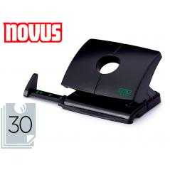 Taladrador novus b230 plástico abs reciclado capacidad 30 hojas color negro