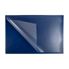 Vade sobremesa exacompta clean safe polipropileno azul 59x39 cm - Imagen 1