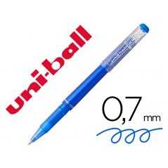 Rotulador uni-ball roller uf-222 tinta gel borrable 0,7 mm azul - Imagen 1