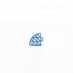 LATERAL PVC SOFTEE AZUL PARA LOSETA -ESQUINA- - Imagen 1