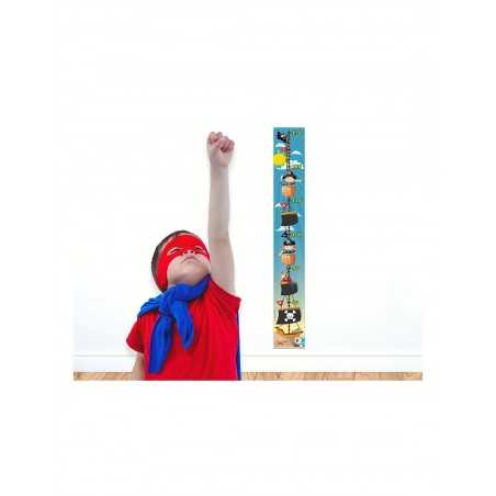 Medidor infantil multisuperficies reposicionable