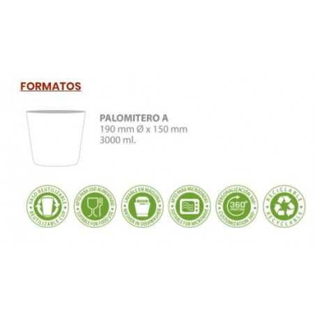 Cubo palomitero