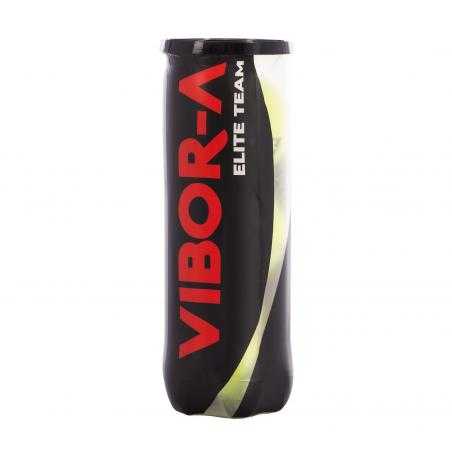 BOTE 3 PELOTAS PADEL VIBOR-A ELITE TEAM - Imagen 1
