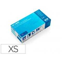 Guantes de nitrilo bestsafe talla xs caja de 100 unidades - Imagen 1