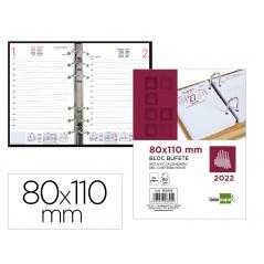 Bloc bufete liderpapel 2022 80x110 mm papel 80 gr texto en catalán