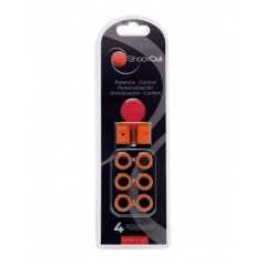 Antivibrador shockout rojo