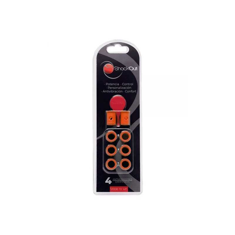 Antivibrador shockout rojo